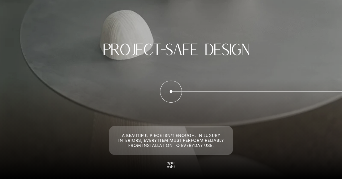 What Makes a Piece “Project-Safe” in Luxury Interior Design