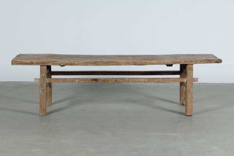 Vintage Bench Medium about 5-6' long Weathered natural(size & color vary) Excellent top