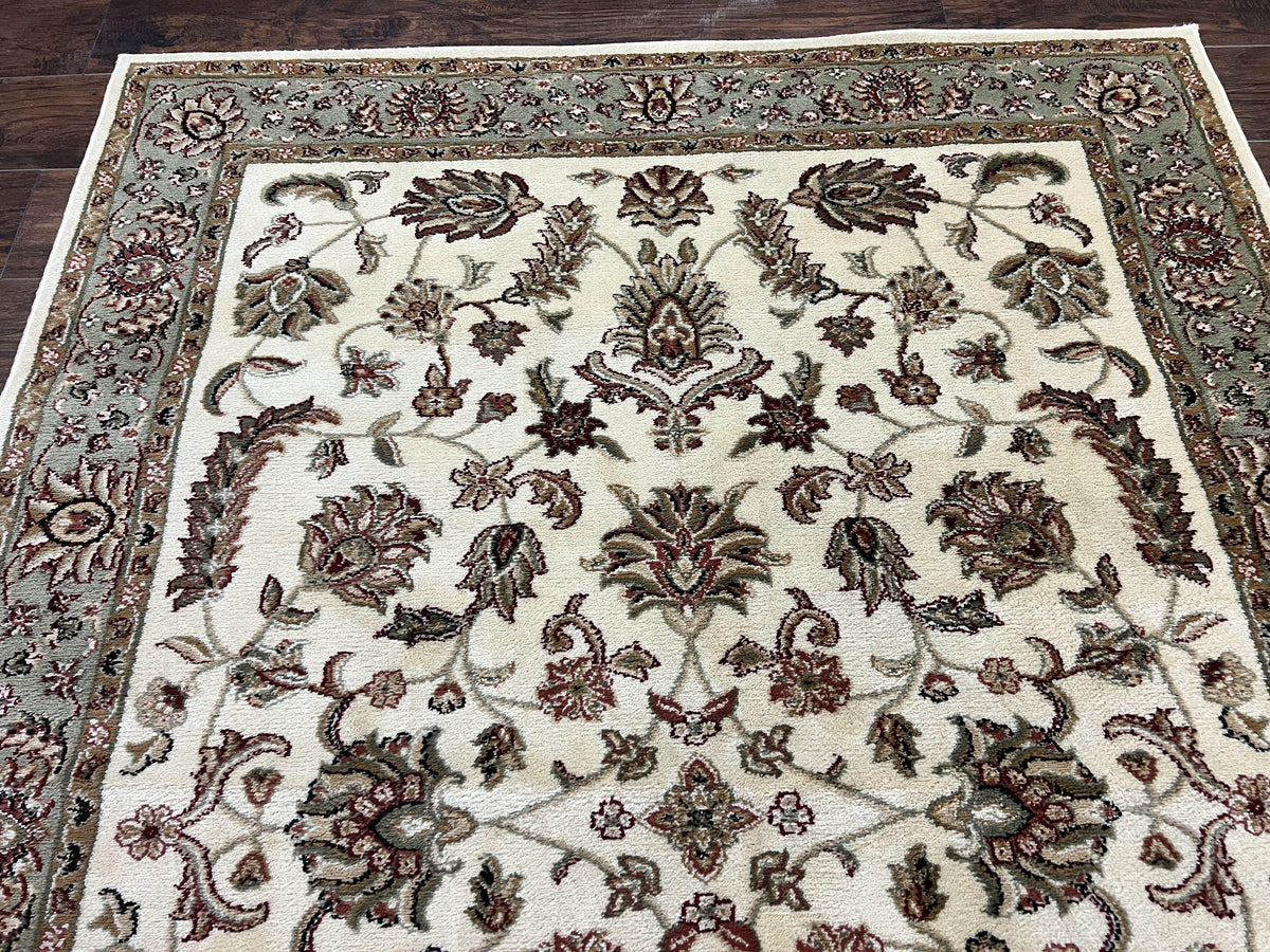 Floral Oriental Rug 5x7, Turkish Power Loomed Carpet, Traditional Design - Jewel Rugs, view 5