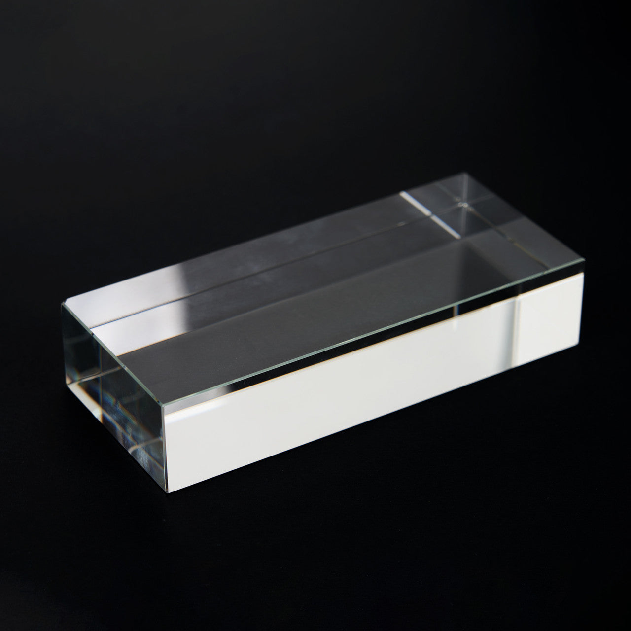 Rectangular Base Riser — Acrylic & Crystal image