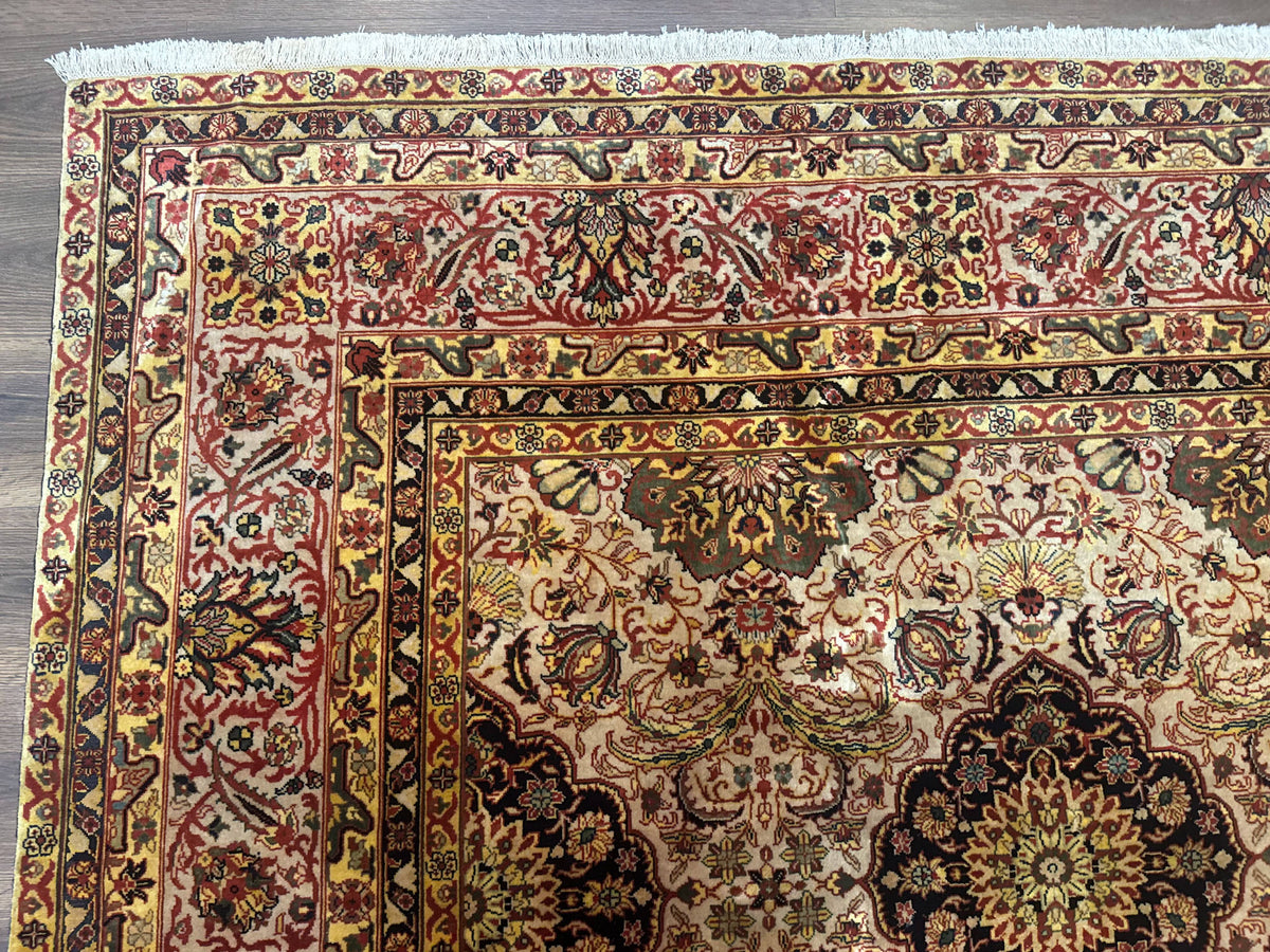 Indian Agra Rug 9x12, Fine Oriental Carpet - Jewel Rugs, view 6