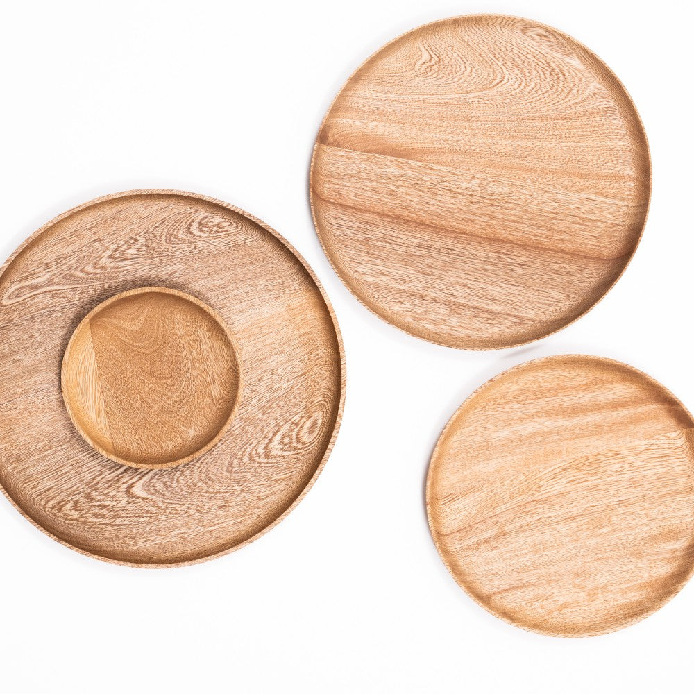 Rosa Morada Wooden Base Platter - Chechen Wood Design, view 2