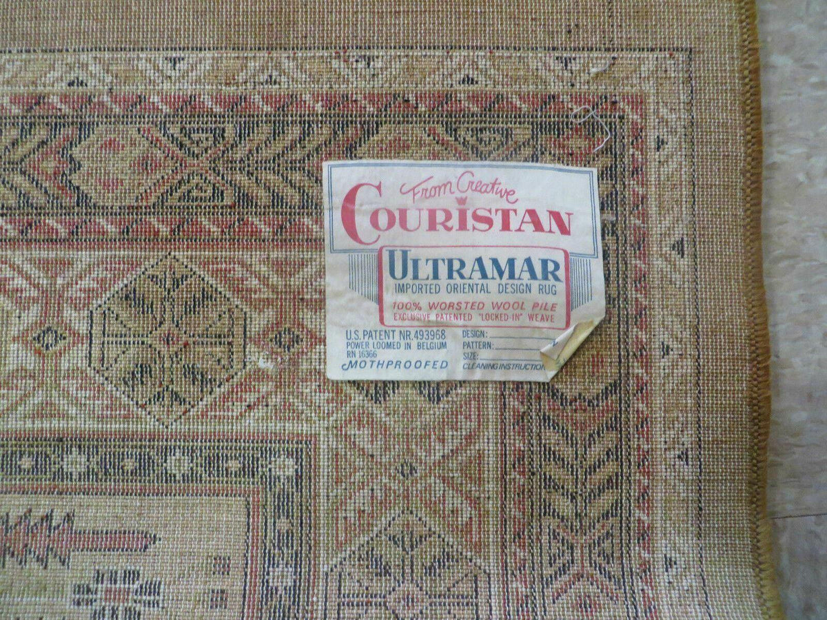 Couristan Rug 10x14, Large Belgium Power Loomed Wool Carpet 10 x 14 ft, Brown Tan Cream Oriental Rug, Living Room Rug, Large Area Rug - Jewel Rugs, view 11