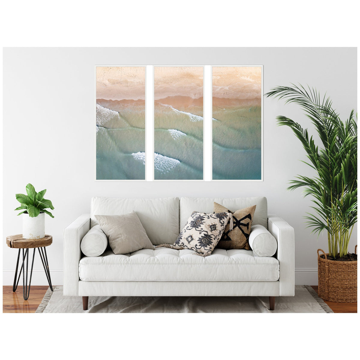Layers of Water 3 Piece Framed Canvas Wall Art Set by Emiko and Mark Franzen F2 Images