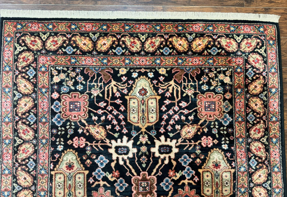 Karastan Rug 5.9 x 8.6, Chahar Mahal #604, Wool Vintage Discontinued Karastan Carpet - Jewel Rugs, view 4