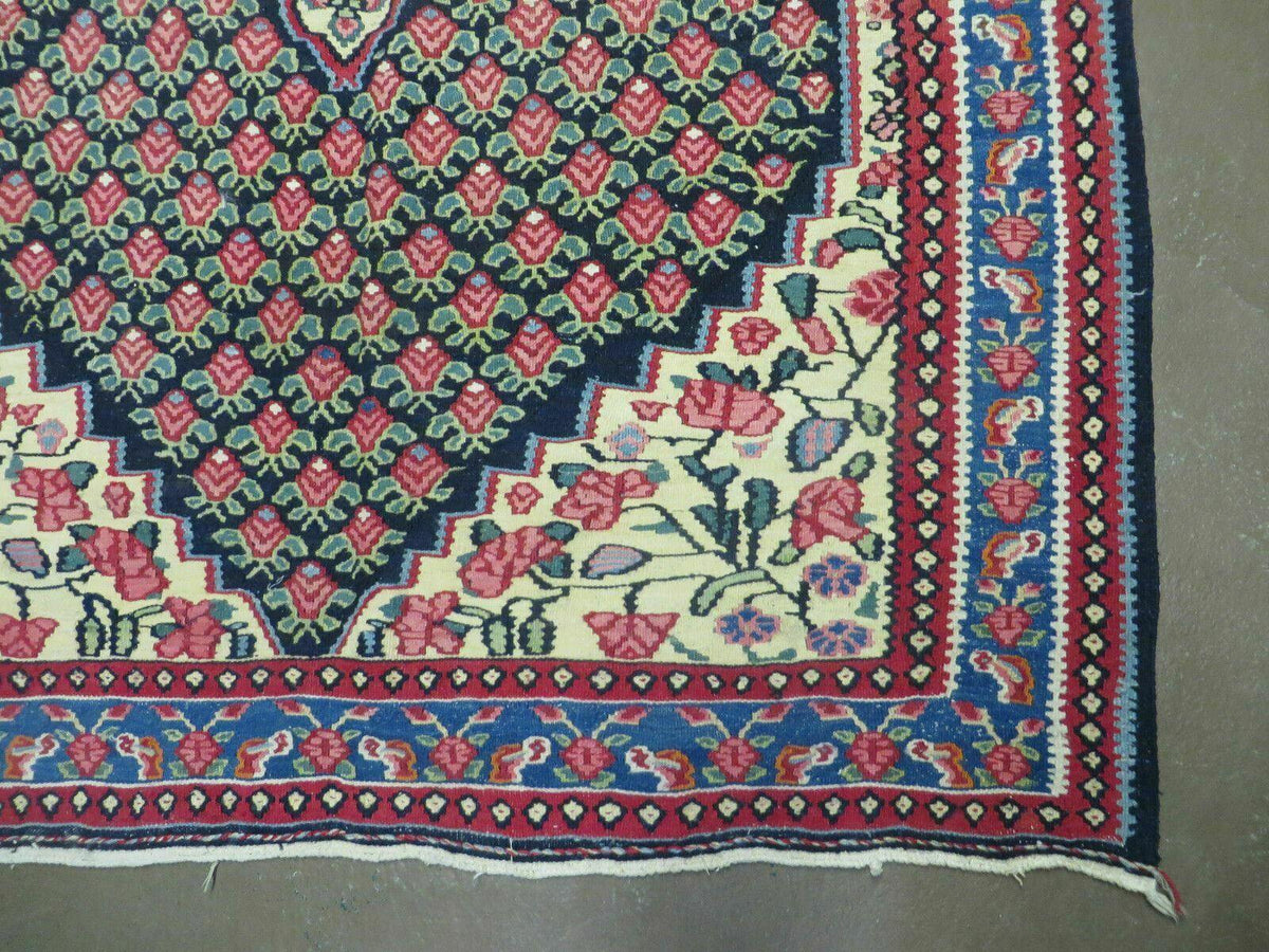 4' X 6' Vintage Handmade Turkish Flat weave Rug Tribal - Jewel Rugs, view 10