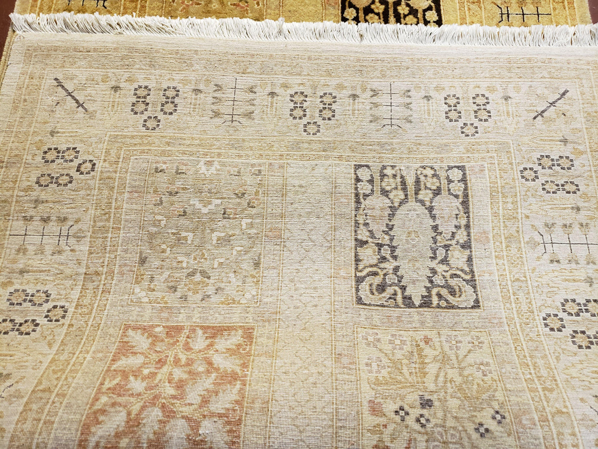 3' 2" x 12 ' 6" Pak Persian Safavieh Runner Haji Jalil Fine Runner Rug 3ft Runner 12ft Runner 13ft Runner Panel Design Runner Hand-Knotted - Jewel Rugs, view 11