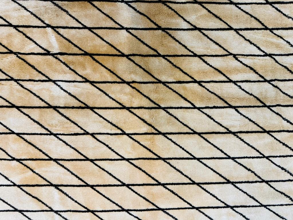 German Rug 7x10, Vintage Handmade Carpet, Contemporary - Jewel Rugs, view 5