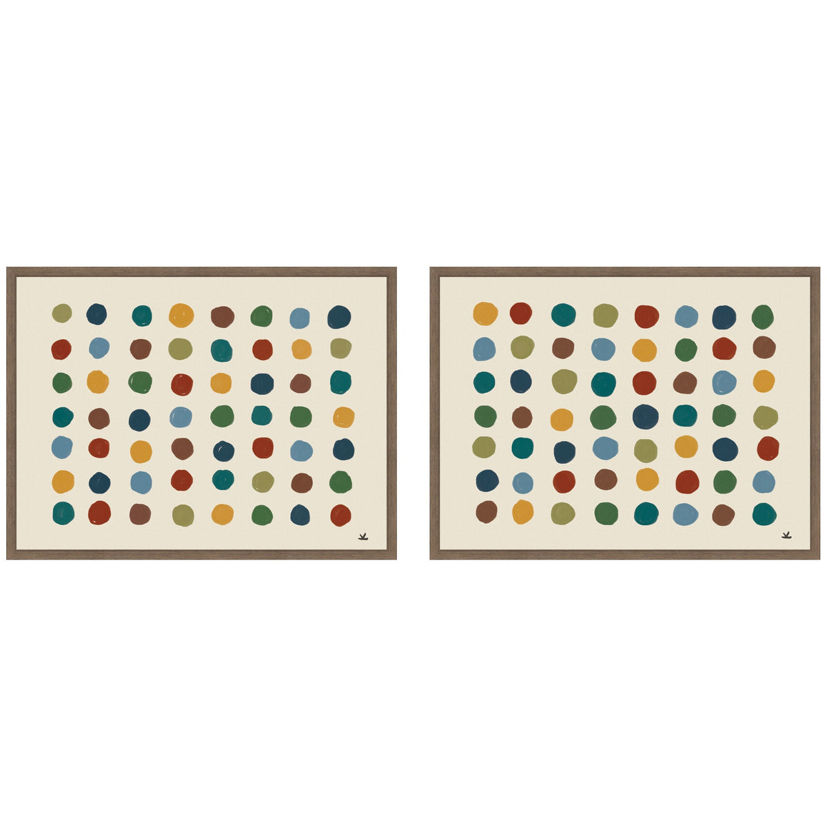 Meditation No.3 2 Piece Framed Canvas Wall Art Set by Kelly Knaga