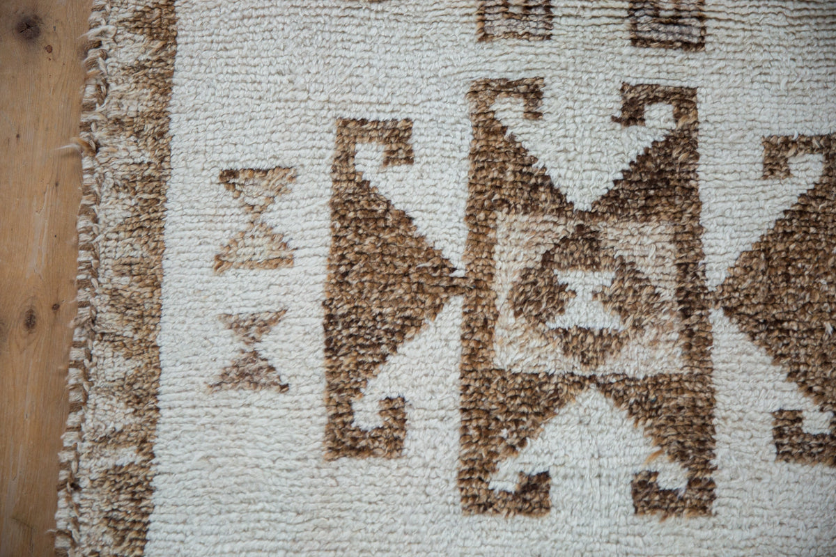 3x11.5 Vintage Distressed Kurd Rug Runner