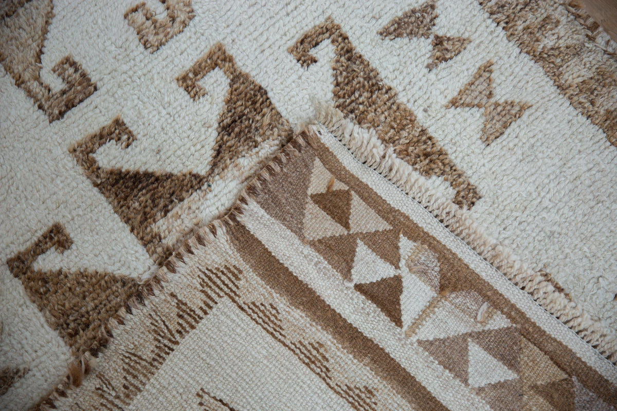 3x11.5 Vintage Distressed Kurd Rug Runner