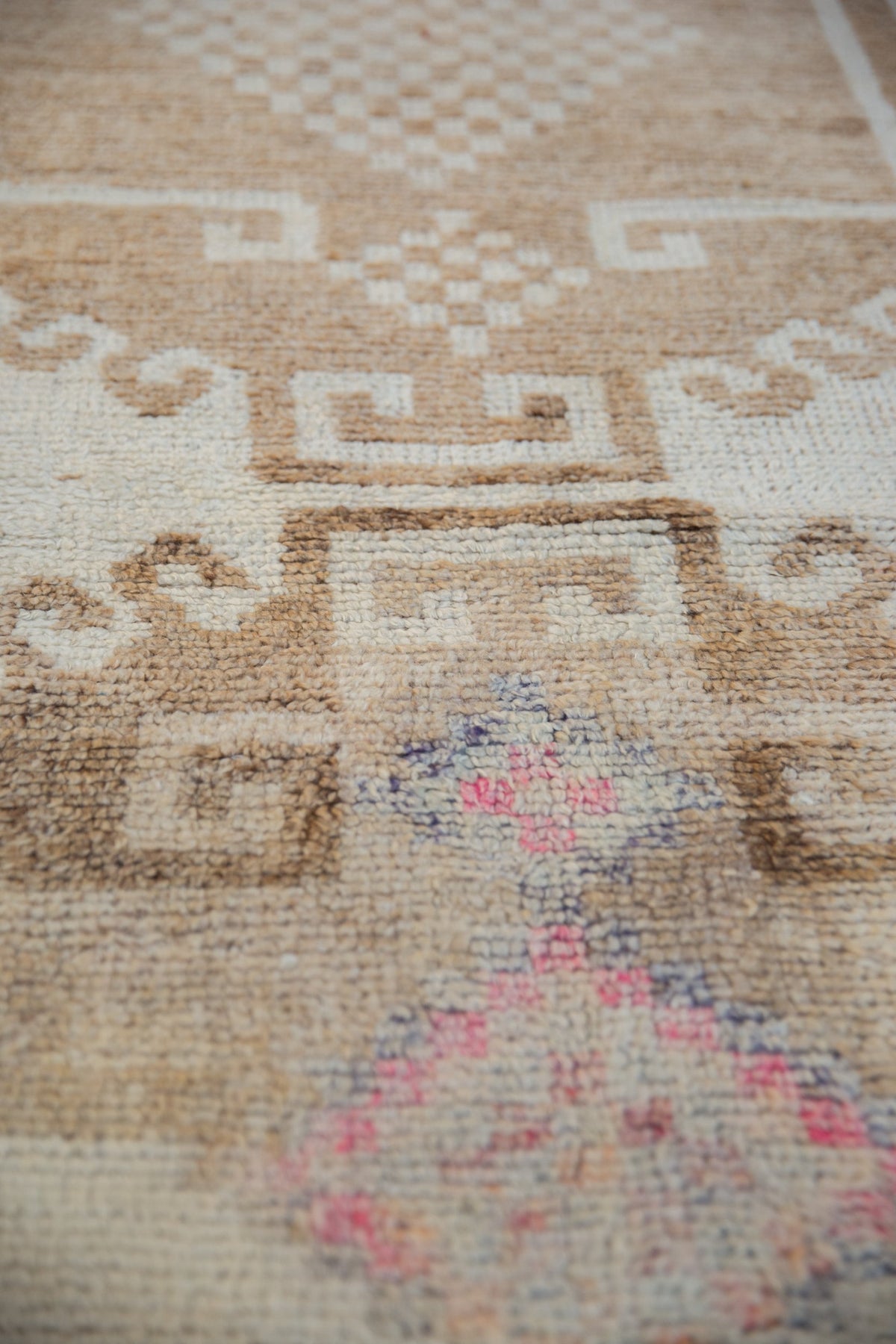3.5x11 Vintage Distressed Kurd Rug Runner