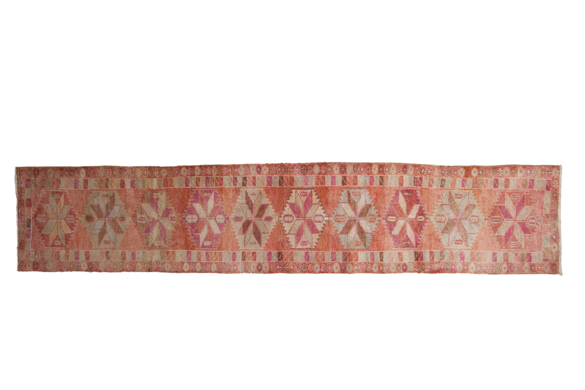 3x14 Vintage Distressed Kurd Rug Runner