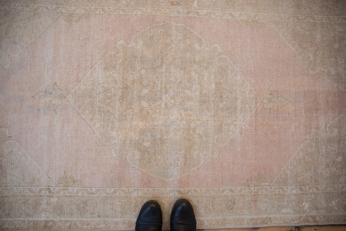 3x6 Vintage Distressed Oushak Rug Runner