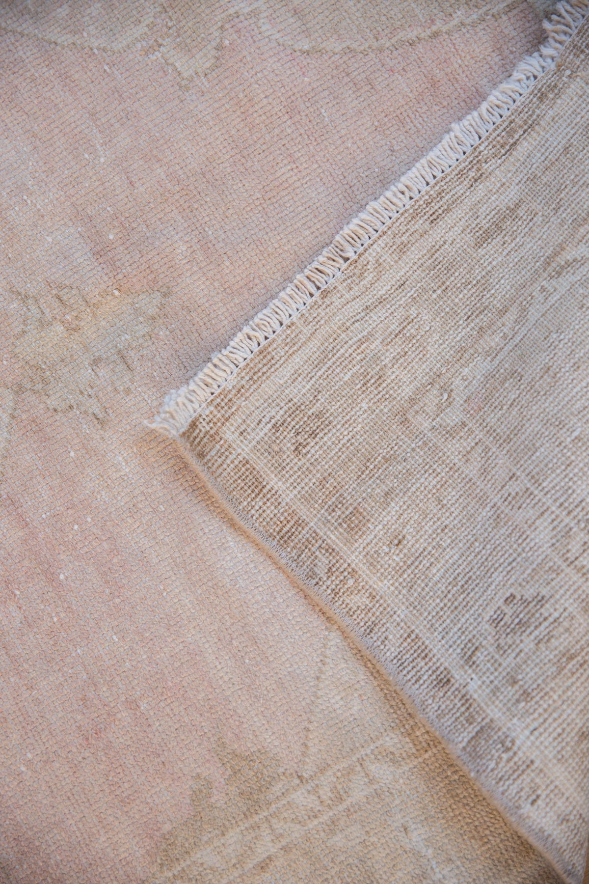 3x6 Vintage Distressed Oushak Rug Runner