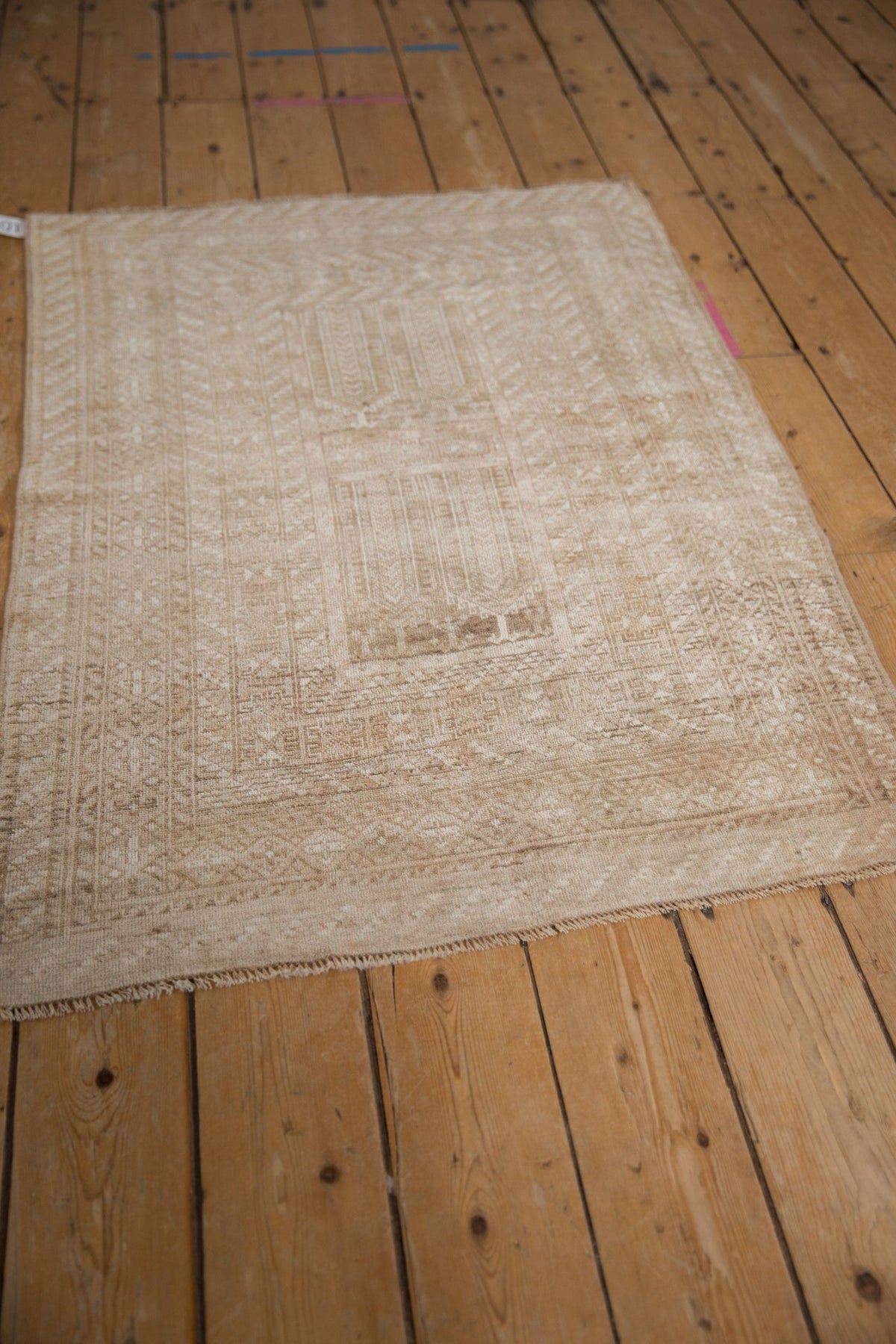 3x4.5 Vintage Distressed Turkmen Rug