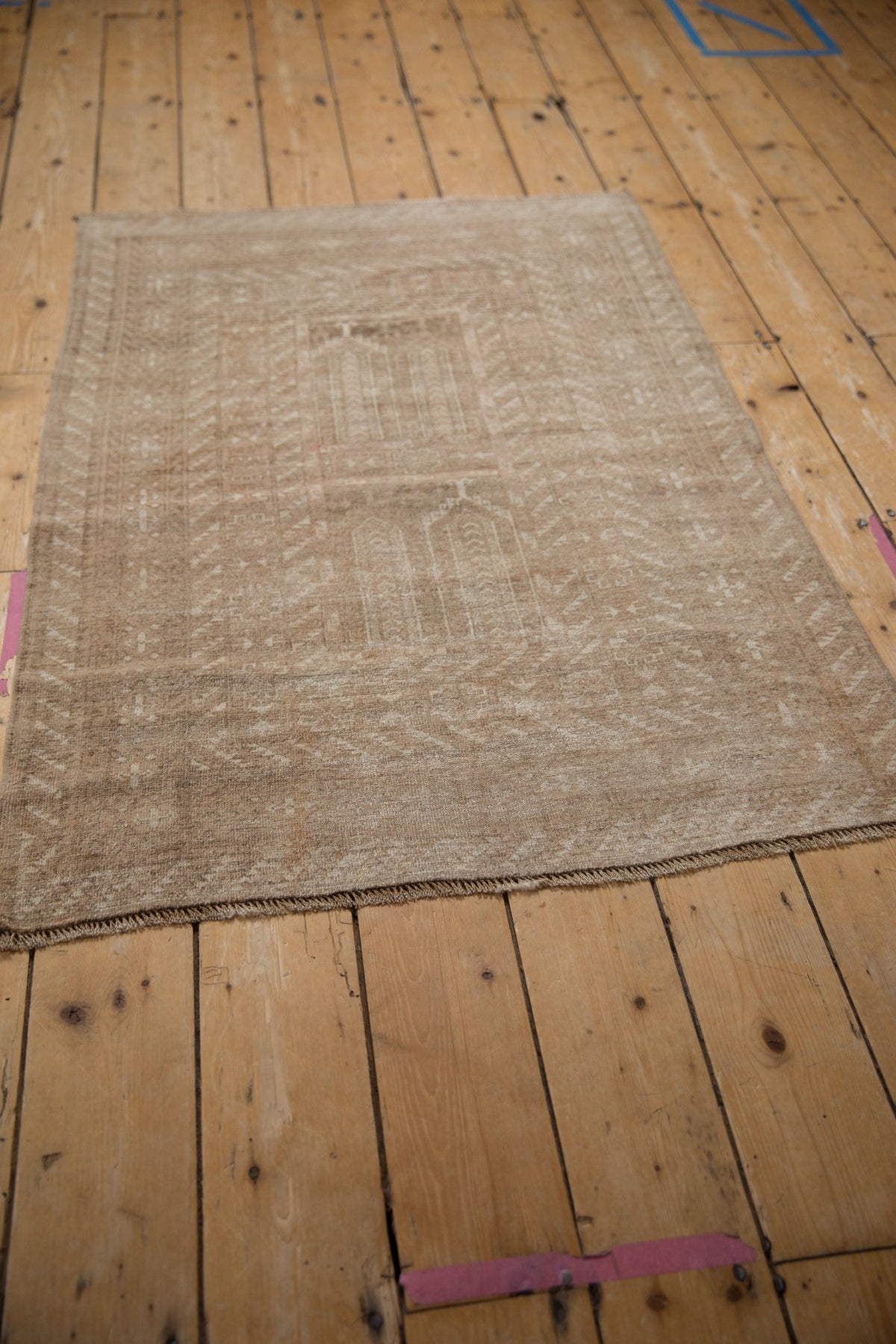 3x4.5 Vintage Distressed Turkmen Rug