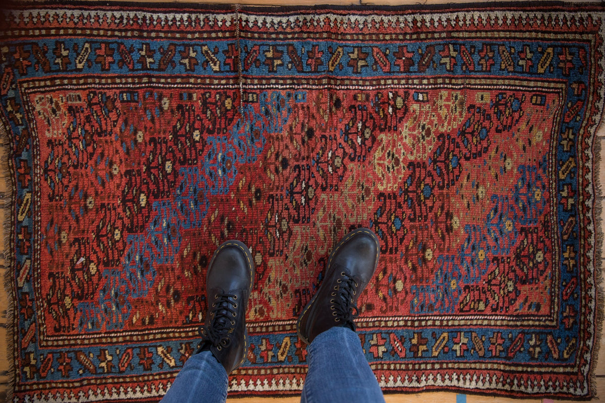 3x4.5 Vintage Kurd Rug