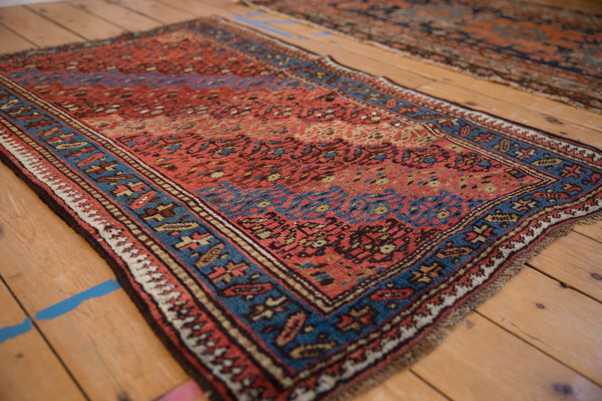 3x4.5 Vintage Kurd Rug