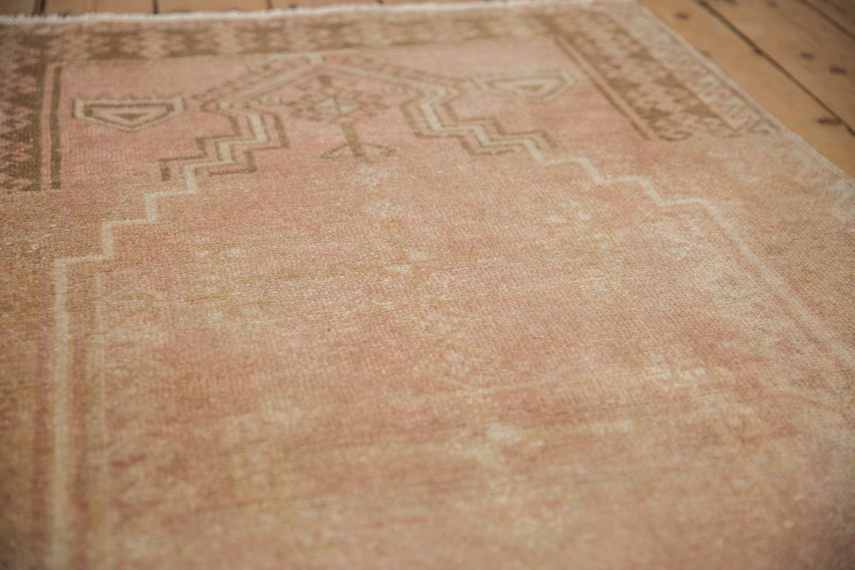 3x5.5 Vintage Distressed Oushak Rug