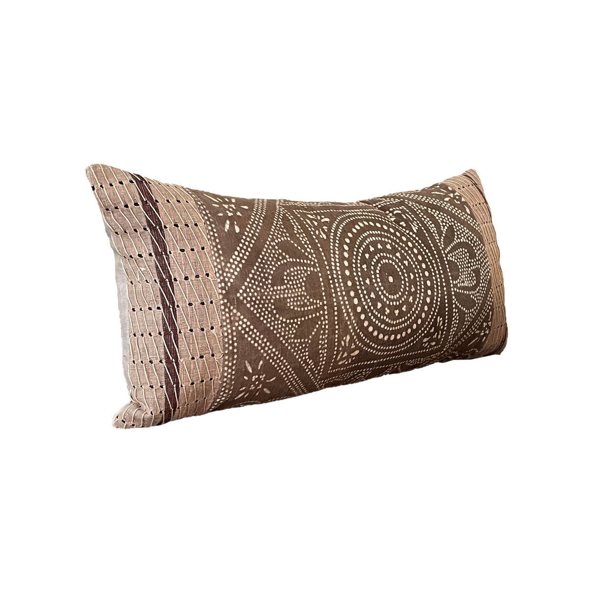 Vintage Fabric Pillow #T.1038 - Source by Studio Skara, view 2