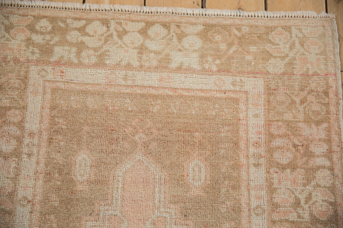 3x4.5 Vintage Distressed Oushak Rug