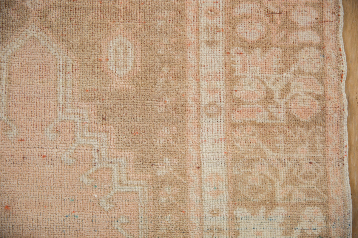 3x4.5 Vintage Distressed Oushak Rug