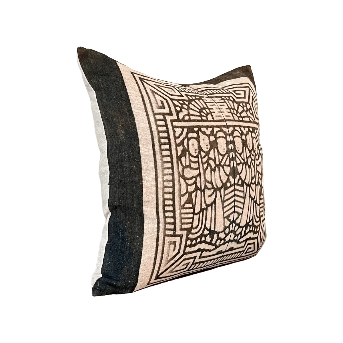 Vintage Fabric Pillow #T.1043 - Source by Studio Skara, view 2