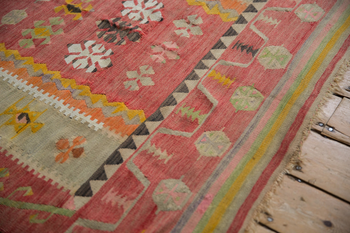 4x7 Vintage Turkish Kilim Rug