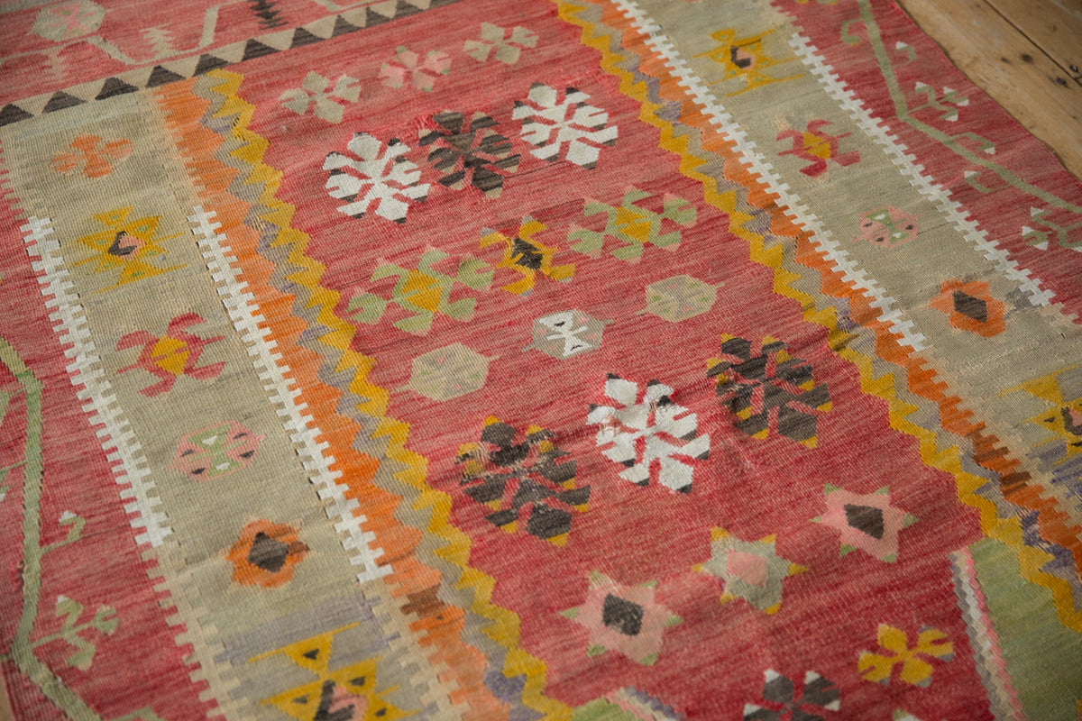 4x7 Vintage Turkish Kilim Rug