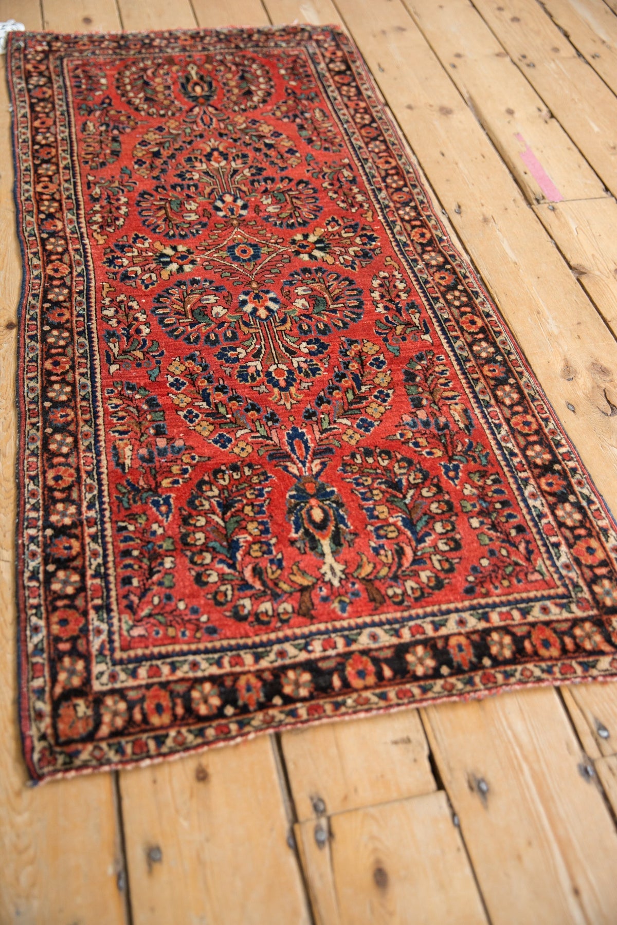 2x4.5 Vintage German Sarouk Rug Runner