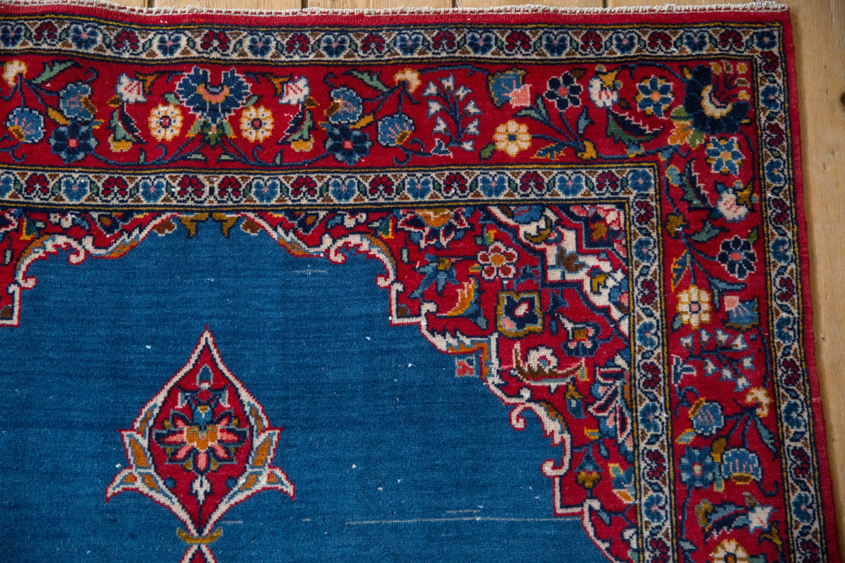 3.5x5.5 Vintage Fine Kashan Rug