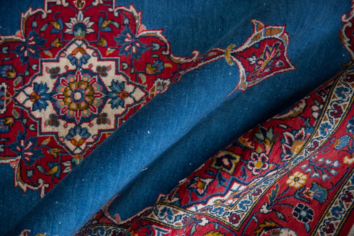 3.5x5.5 Vintage Fine Kashan Rug