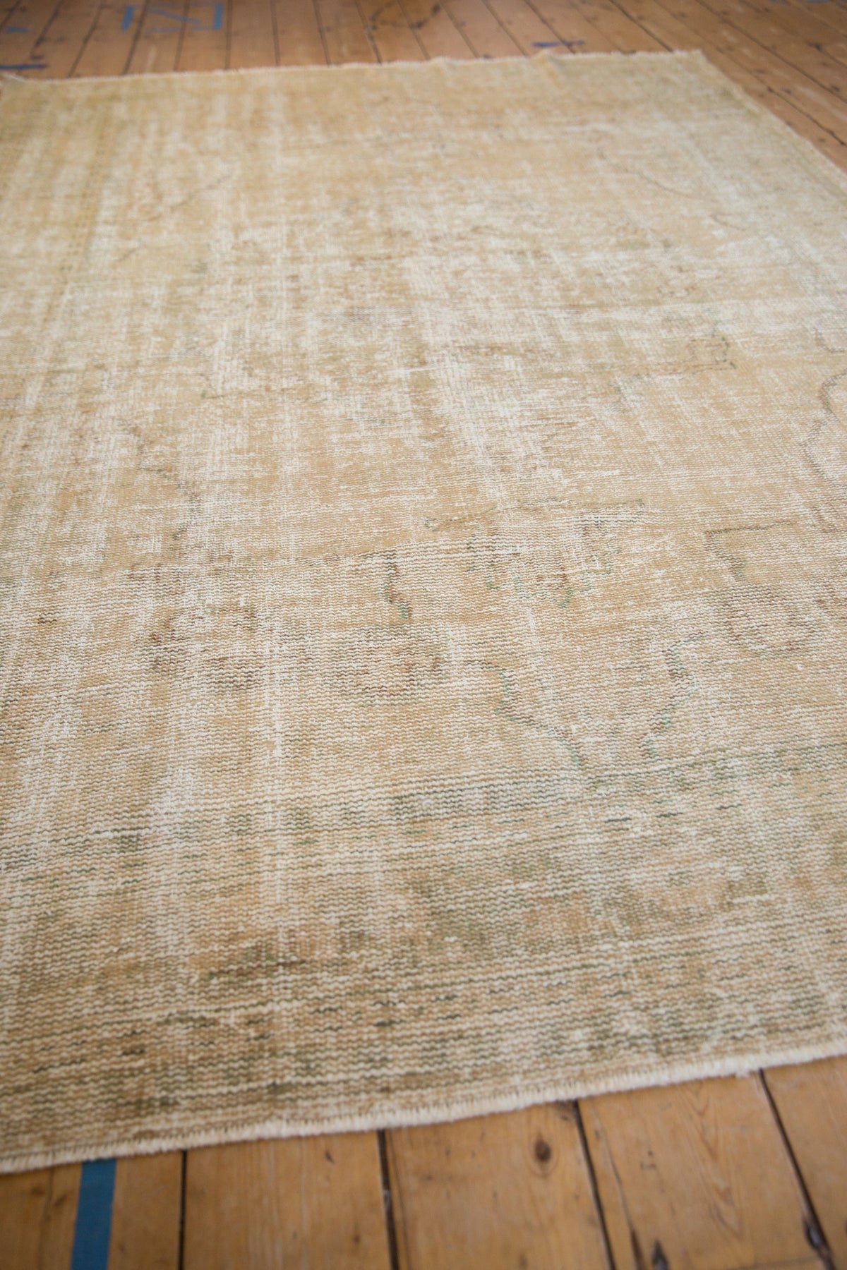 6x9 Vintage Distressed Oushak Carpet
