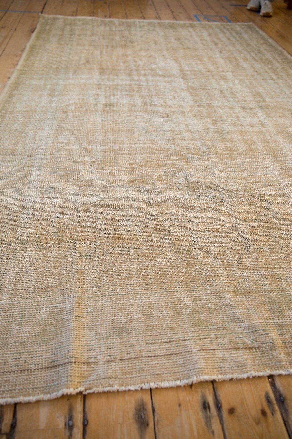 6x9 Vintage Distressed Oushak Carpet