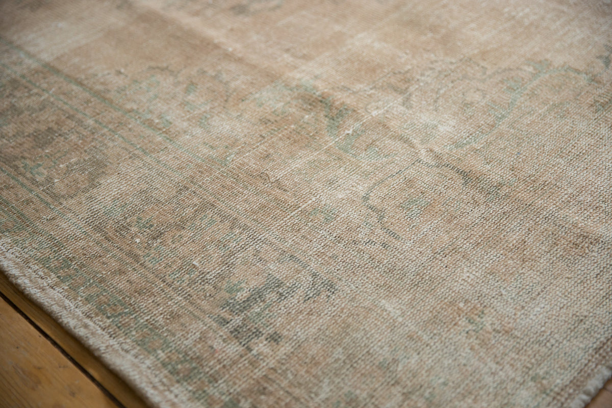 7x9.5 Vintage Distressed Oushak Carpet