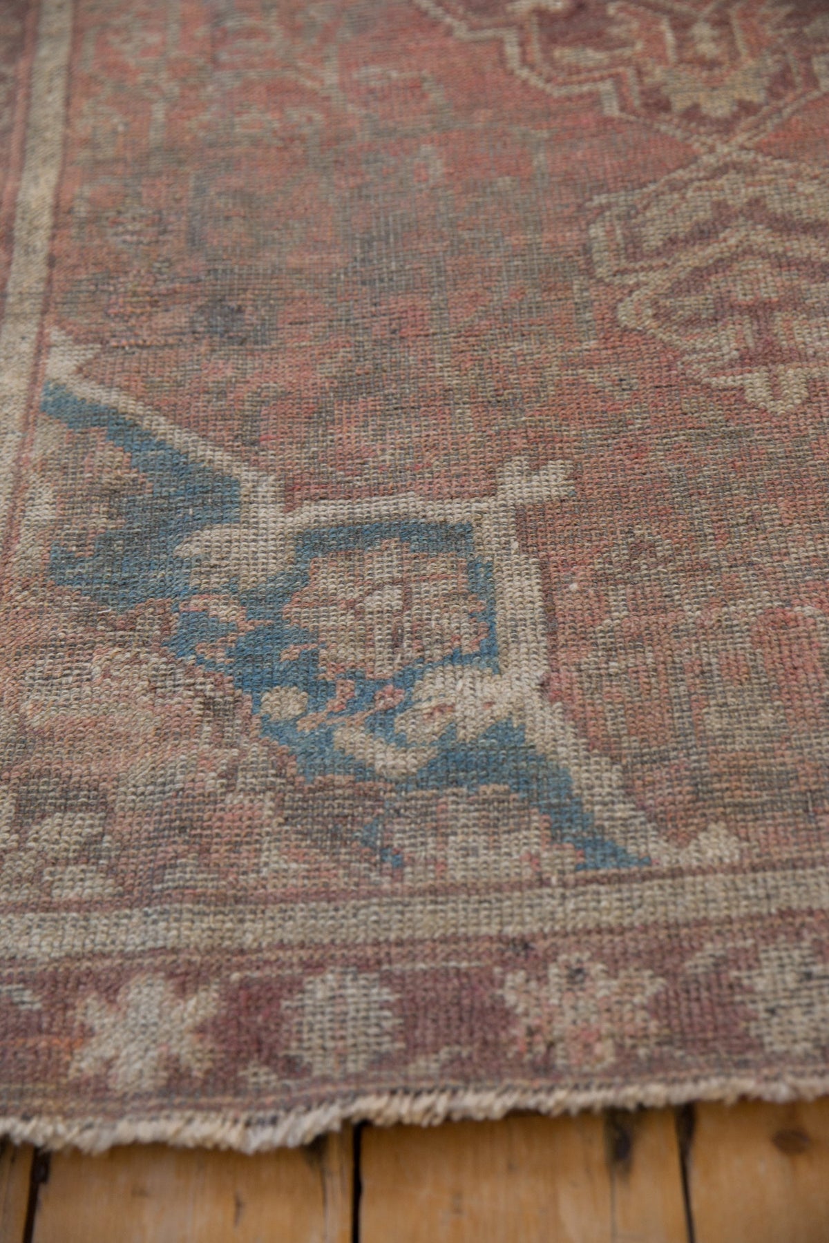 4x6 Vintage Distressed Anatolian Rug
