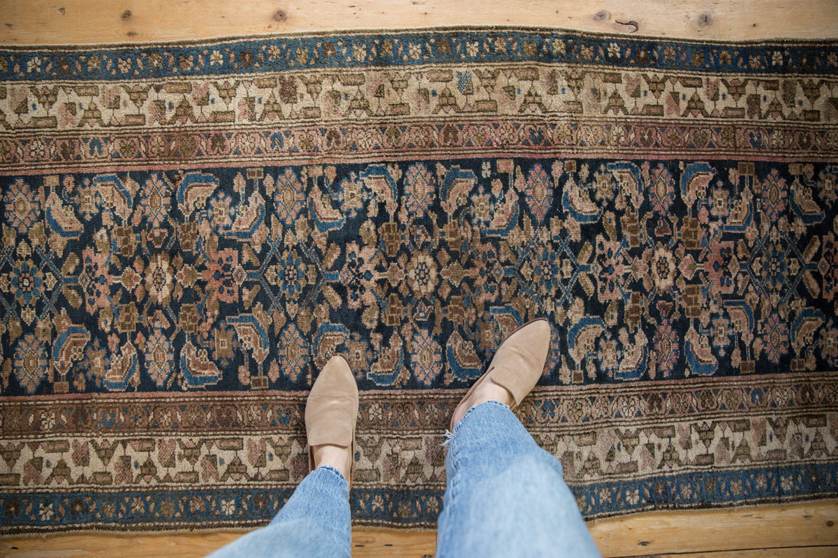 3x11 Vintage Fine Hamadan Rug Runner