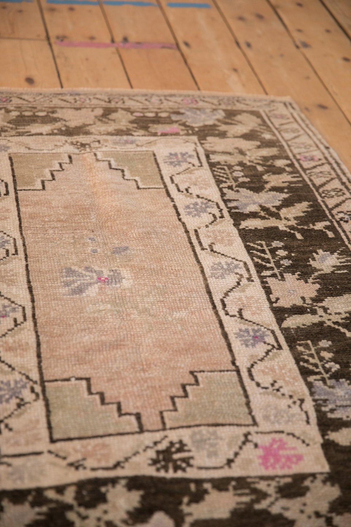 3x4 Vintage Distressed Oushak Square Rug