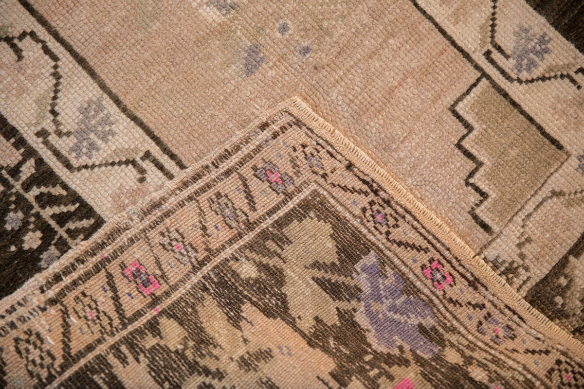 3x4 Vintage Distressed Oushak Square Rug