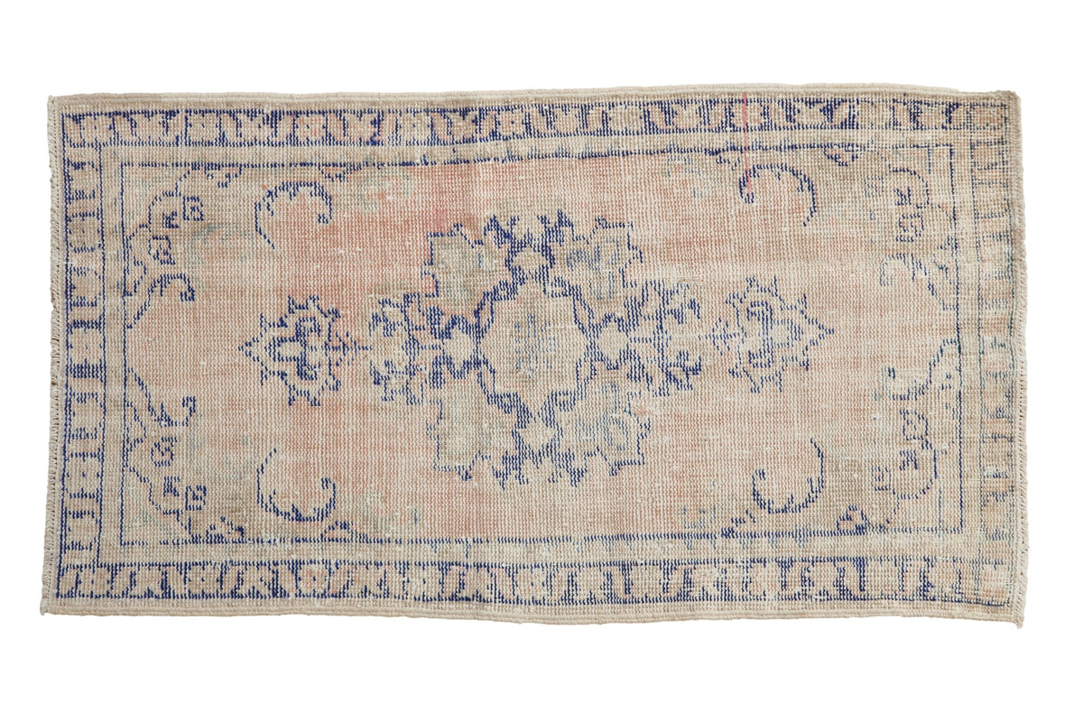 2.5x4.5 Vintage Distressed Oushak Rug