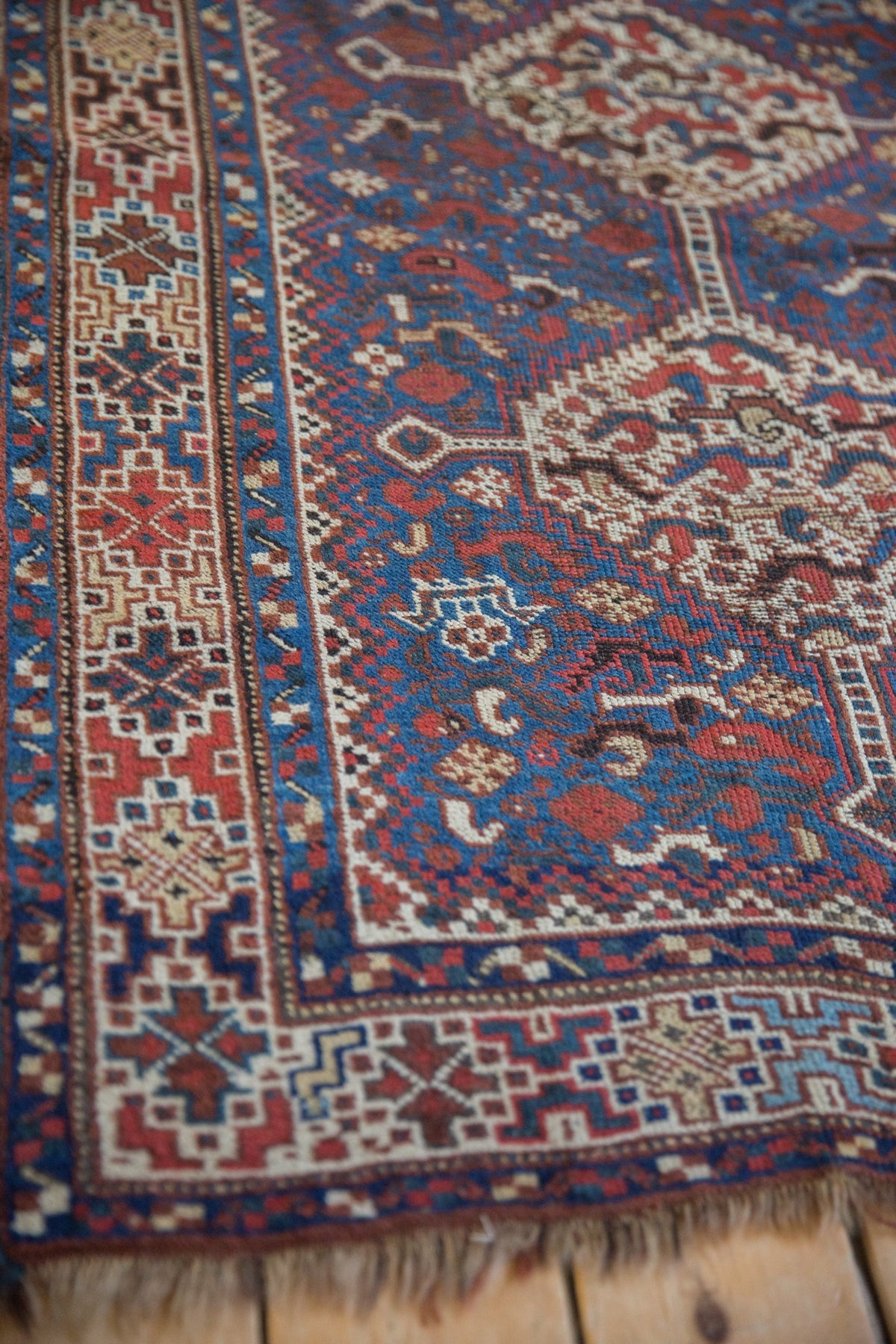 3.5x5 Vintage Kamseh Rug