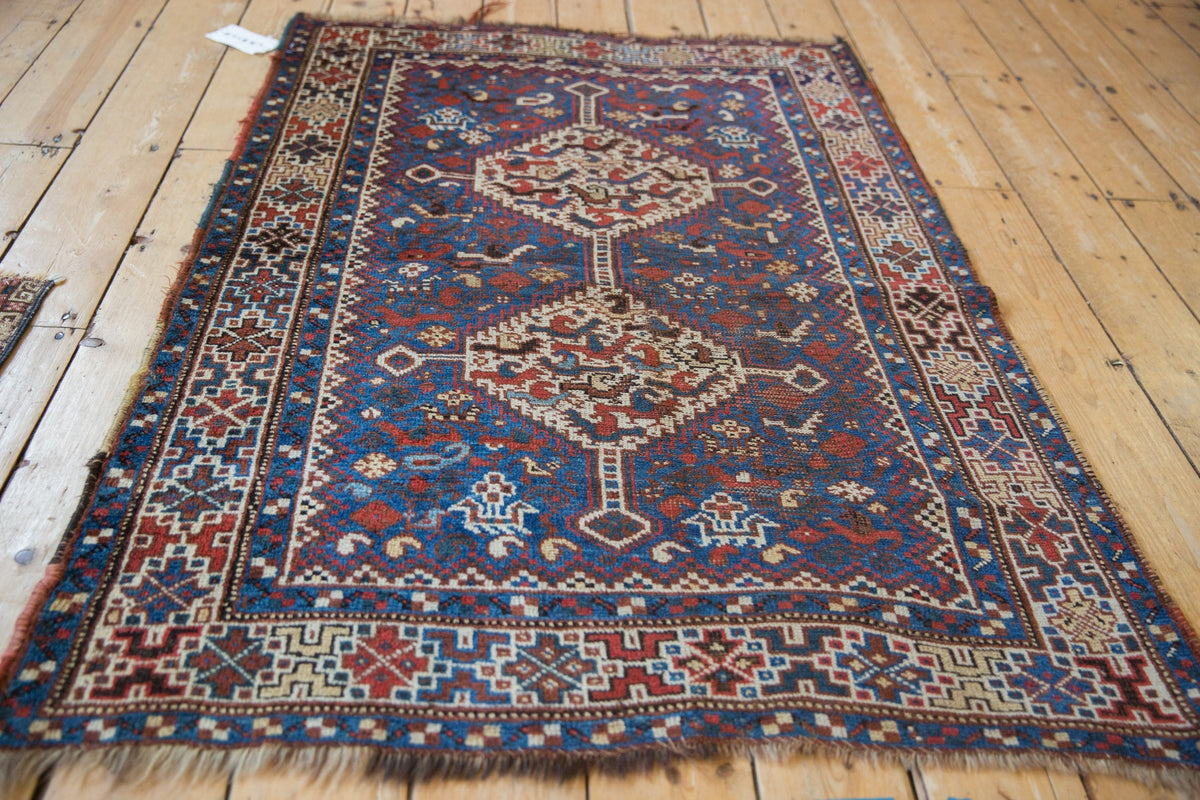 3.5x5 Vintage Kamseh Rug