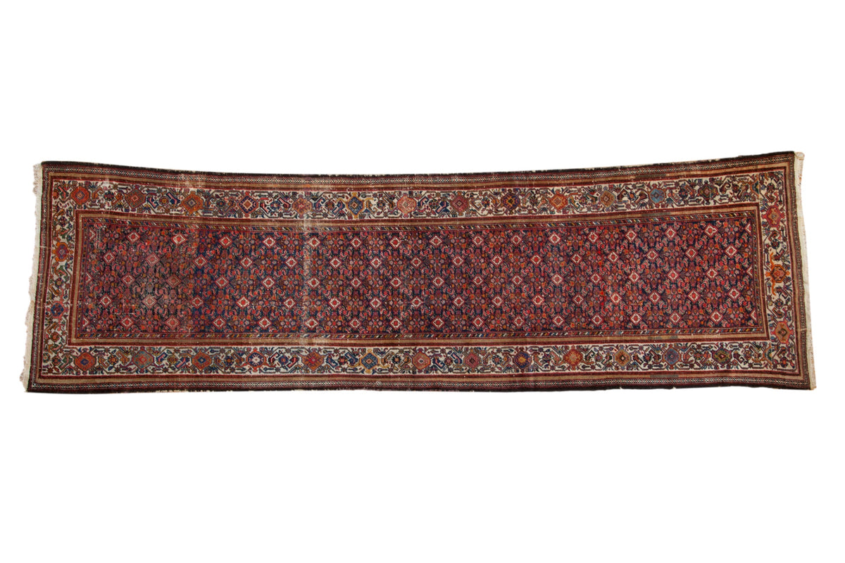 3.5x12 Vintage Malayer Rug Runner