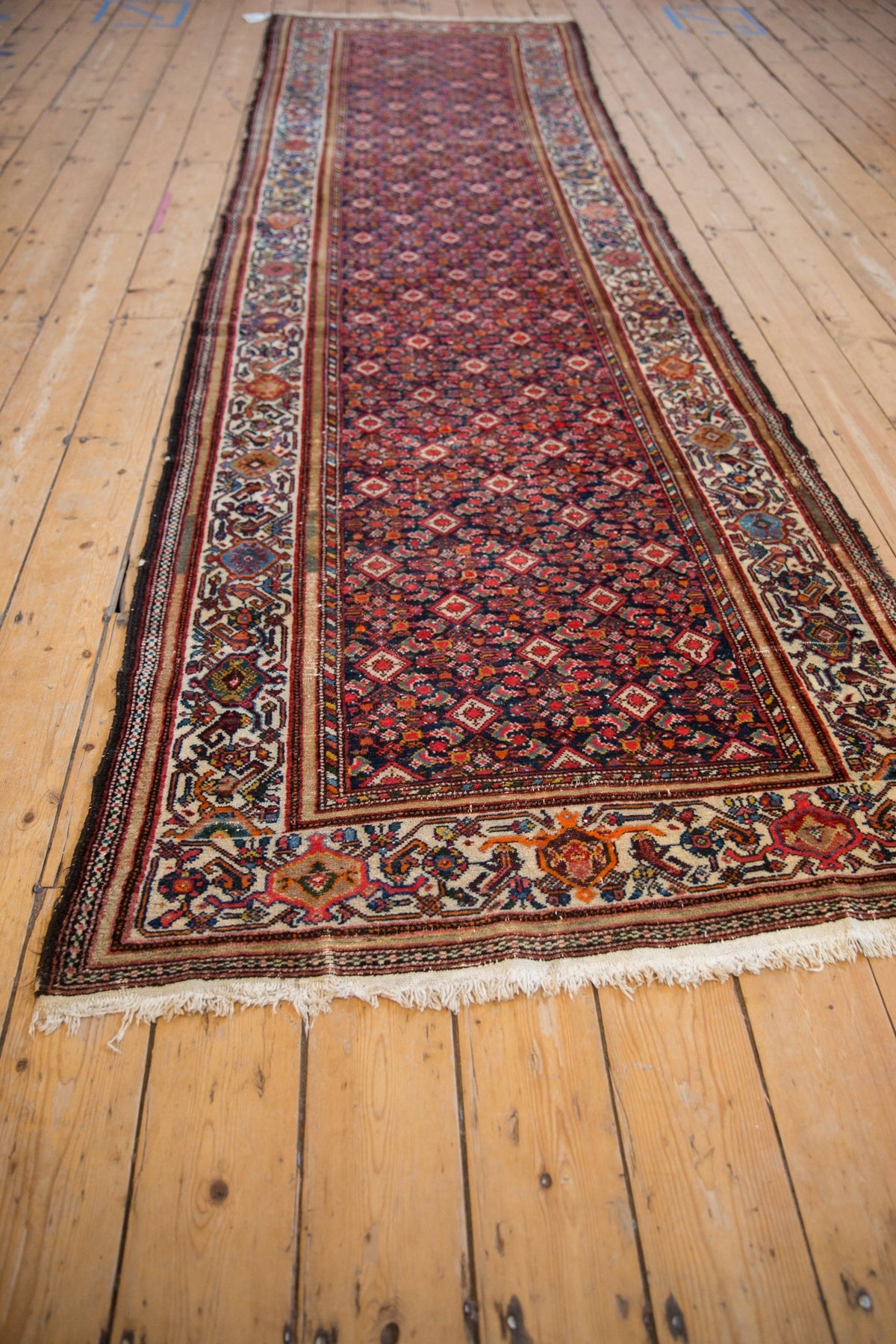 3.5x12 Vintage Malayer Rug Runner