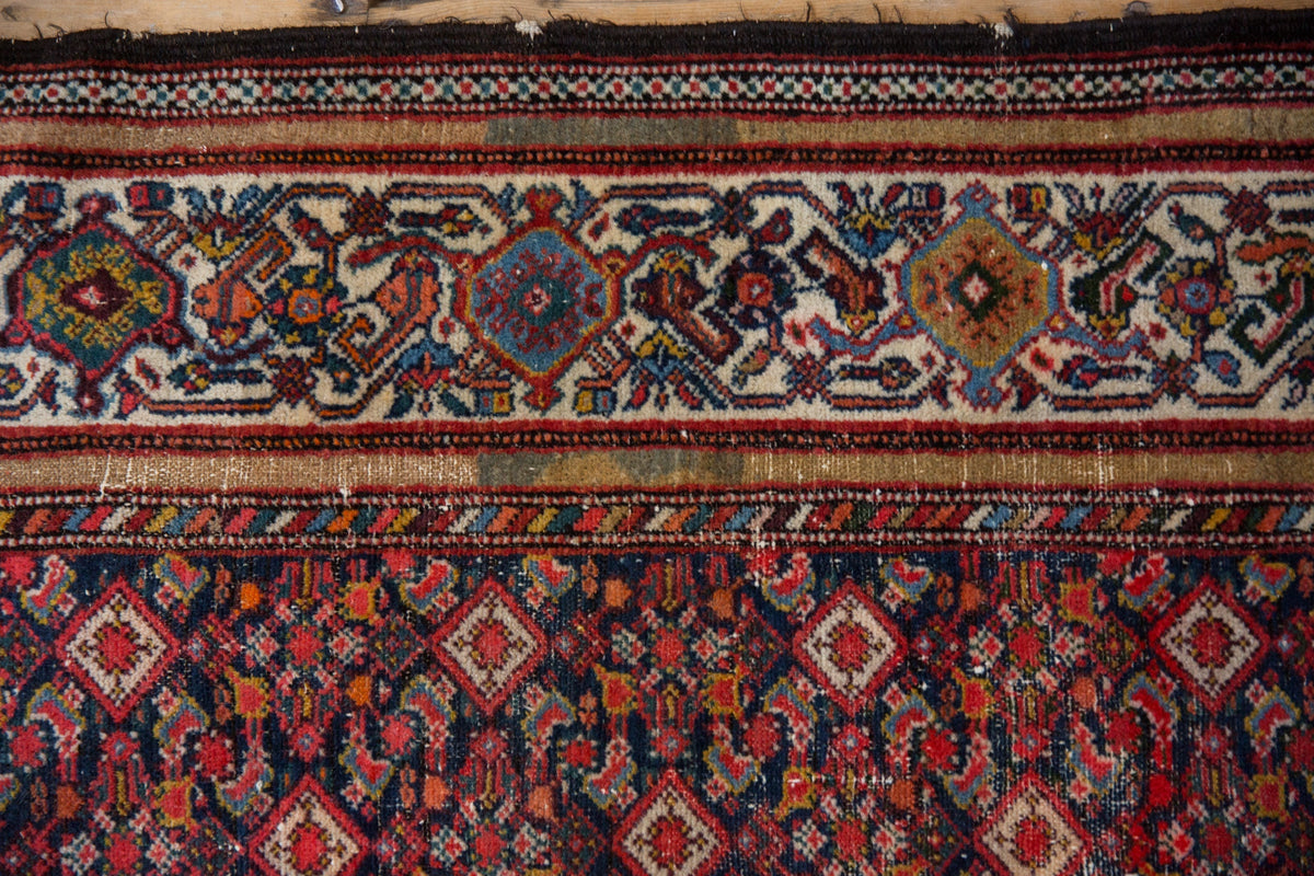 3.5x12 Vintage Malayer Rug Runner