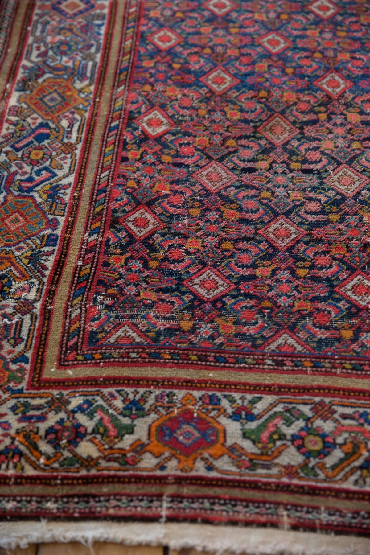 3.5x12 Vintage Malayer Rug Runner