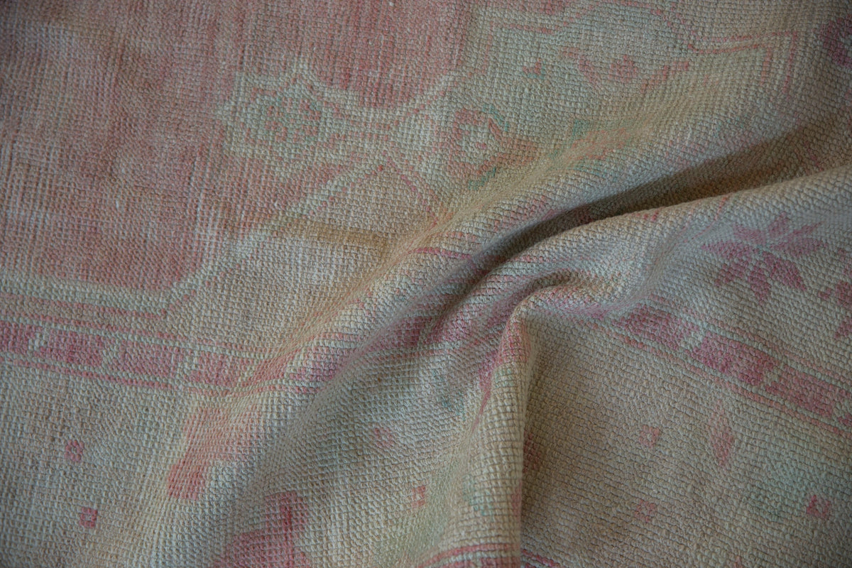 5x12 Vintage Distressed Oushak Rug Runner