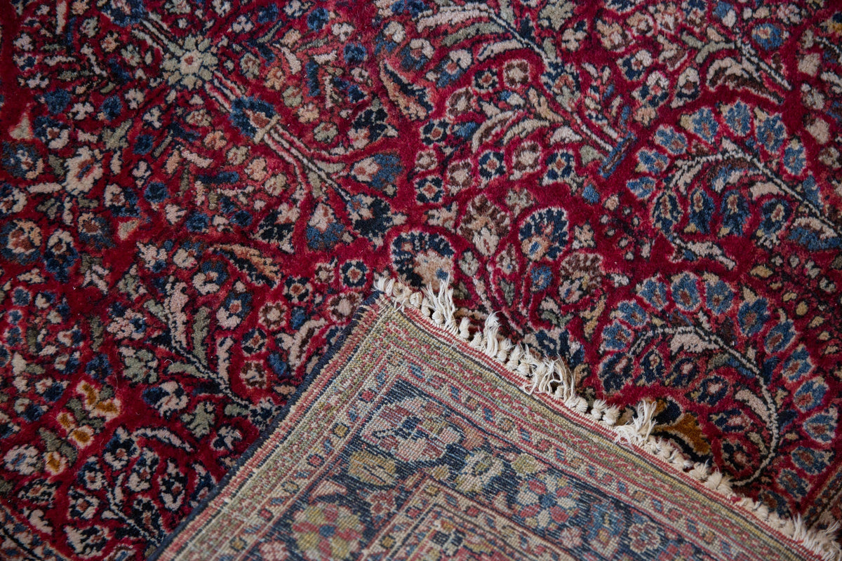 3.5x5 Vintage Sarouk Rug