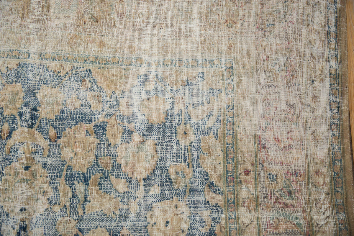RESERVED 6.5x10.5 Vintage Distressed Meshed Carpet